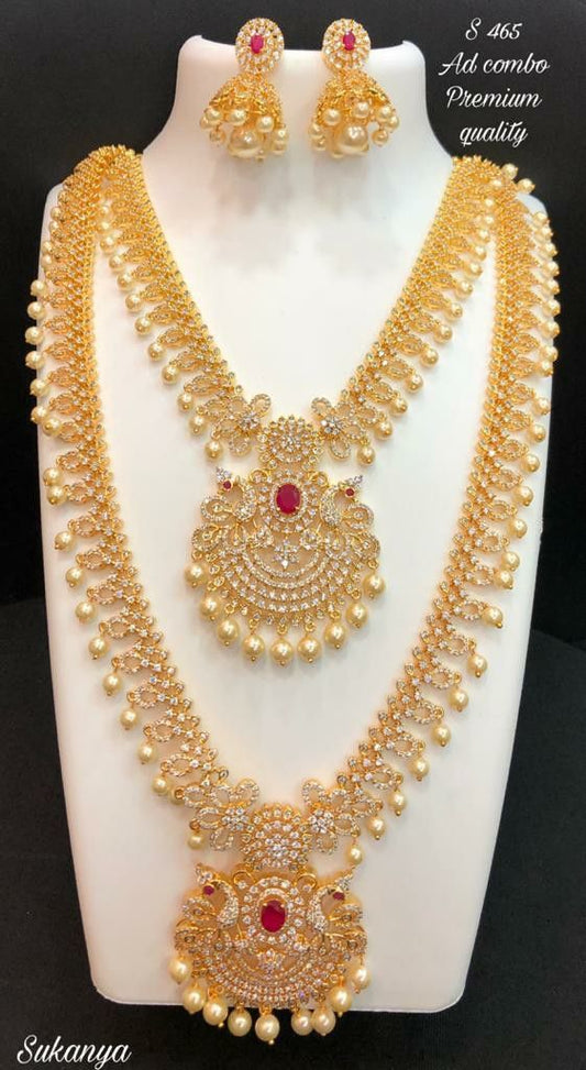 Azure Diamond Necklace set